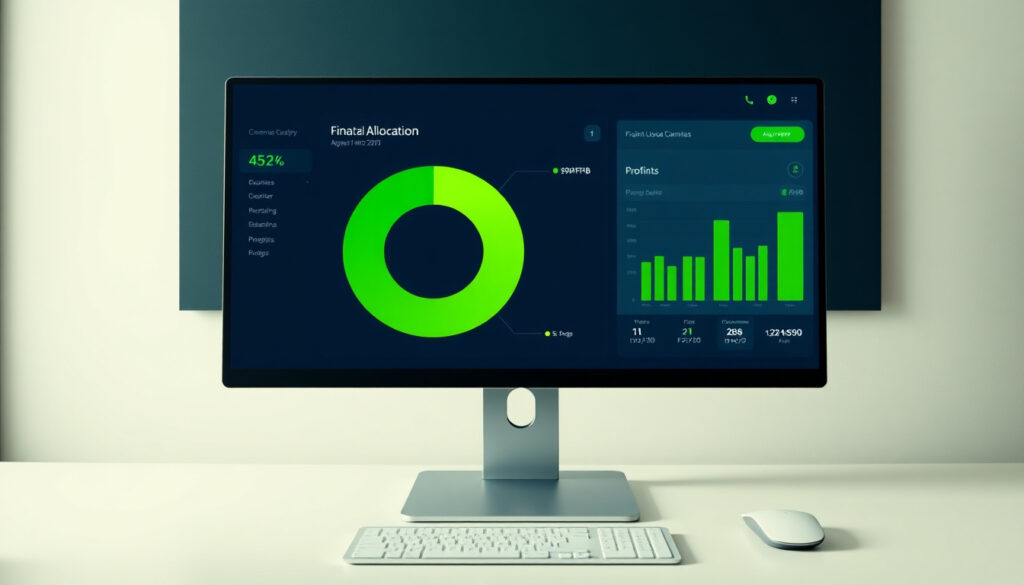 Profit-first financial model for Shopify stores showing revenue allocation percentages for COGS, marketing, operations, and profit