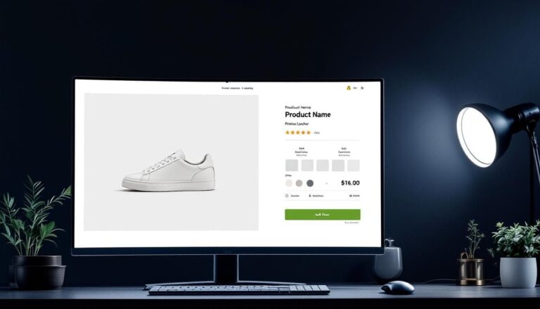 17 product page elements on a Shopify store that increase sales: hero image, price, CTA button, star ratings, size swatches, trust badges