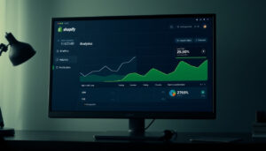 Shopify analytics showing high traffic with low conversion rate and the key optimization fixes to turn visitors into buyers