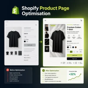 Shopify Product Page Optimisation