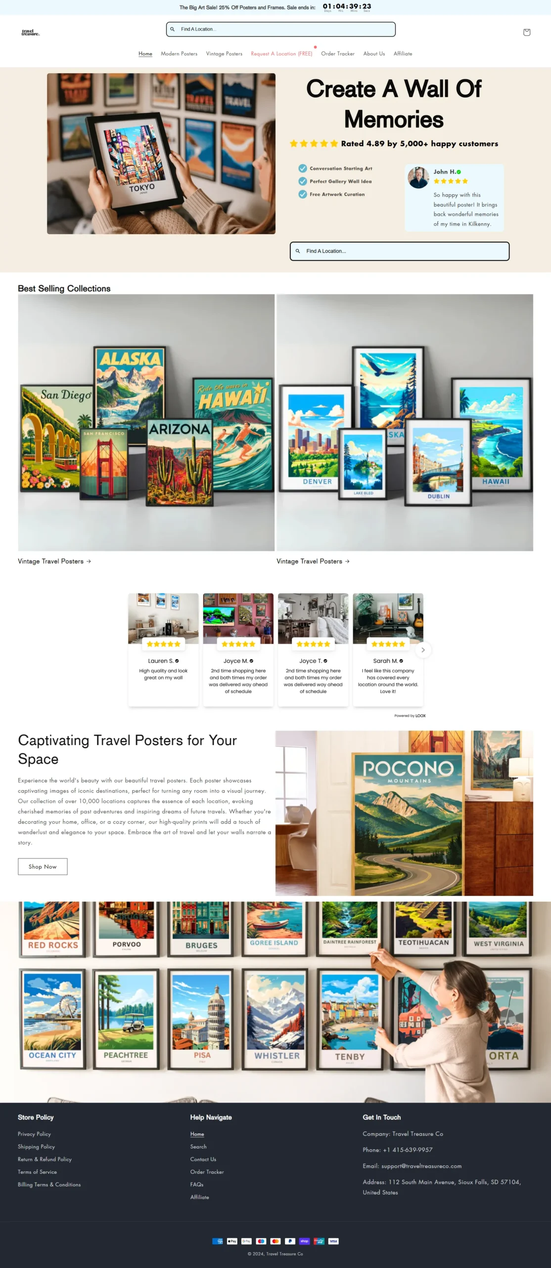 Travel Treasures  full page preview